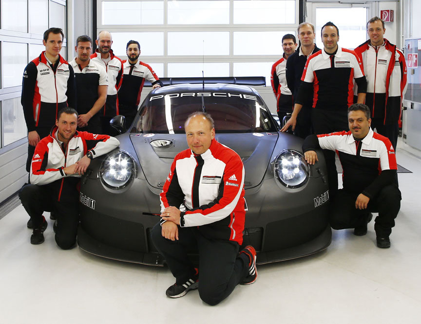 Porsche 911 991.2 RSR prototype