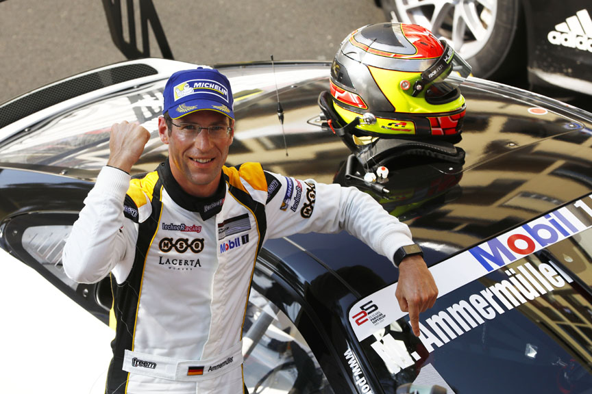 2017 Porsche Mobil 1 Supercup Monaco race winner Michael Ammermüller