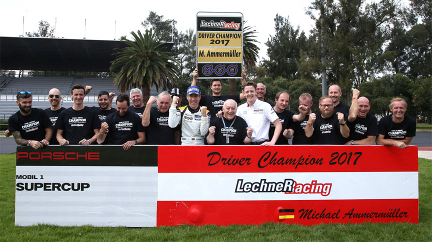 2017 Porsche Mobil 1 Supercup winner Michael Ammermüller (Lehner Racing)