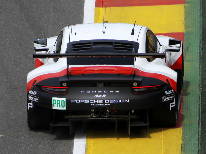 2018 Spa-Francorchamps, FIA WEC, Porsche 911 991.2 RSR