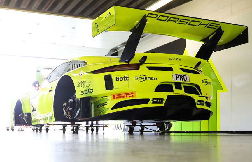 2018 Silverstone, Blancpain GT Series Endurance Cup, Manthey Porsche 911 991.1 GT3 R