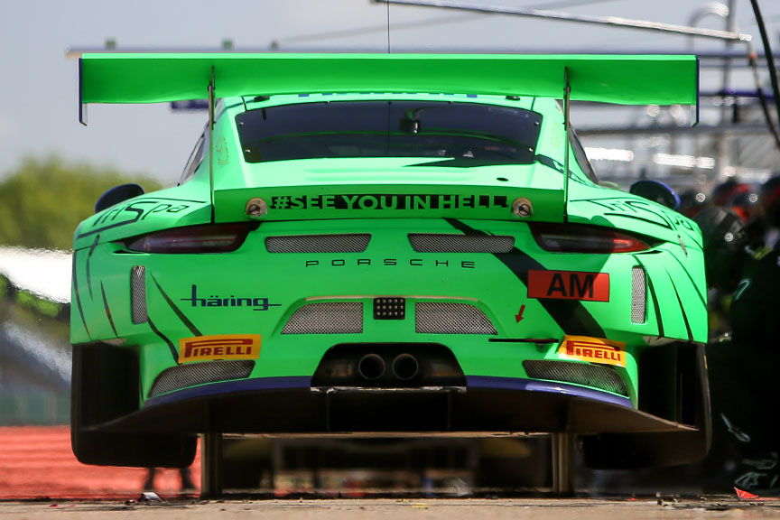 2018 Silverstone, Blancpain GT Series Endurance Cup, Herberth Porsche 911 991.1 GT3 R