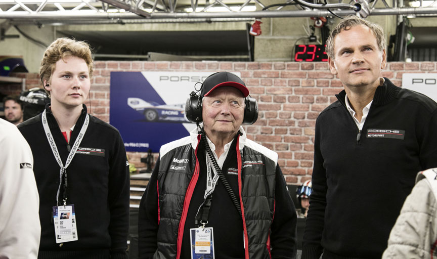 2018 Le Mans 24h, Felix Porsche, Wolfgang Porsche