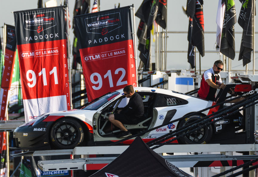 2018 IMSA SCC, Elkhart Lake, Porsche 911 RSR