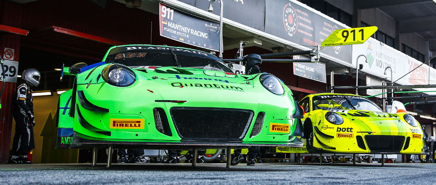 2018 Blancpain GT Series Endurance Cup Barcelona, Porsche 911 991.1 GT3 R