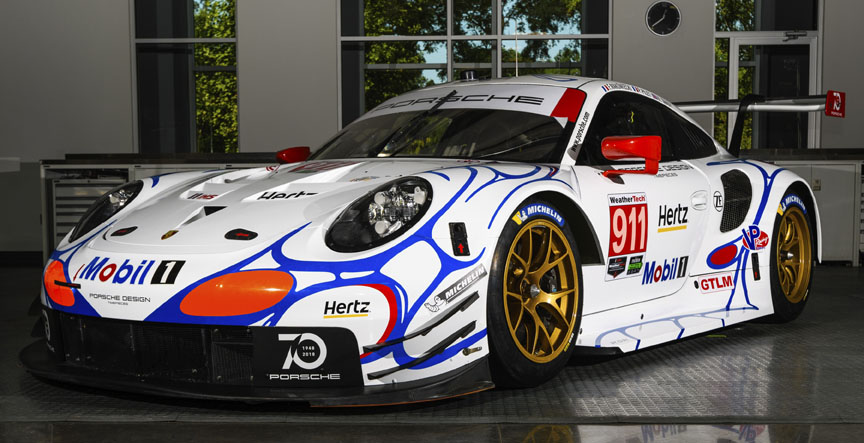 2018 Porsche 911 991.2 RSR with 1998 livery