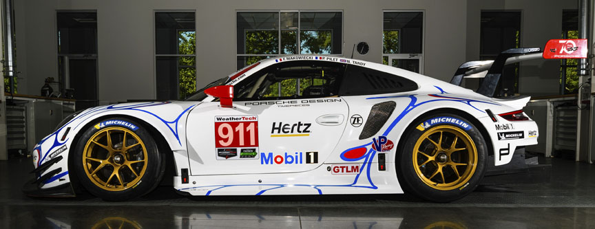 2018 Porsche 911 991.2 RSR with 1998 livery