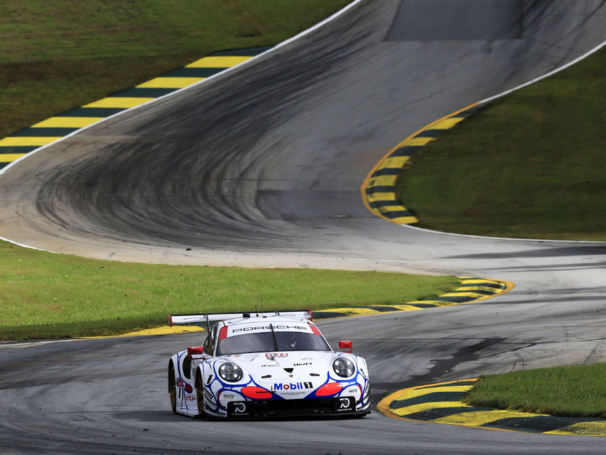 2018 Road Atlanta, Porsche 911 991.2 RSR with 1998 livery