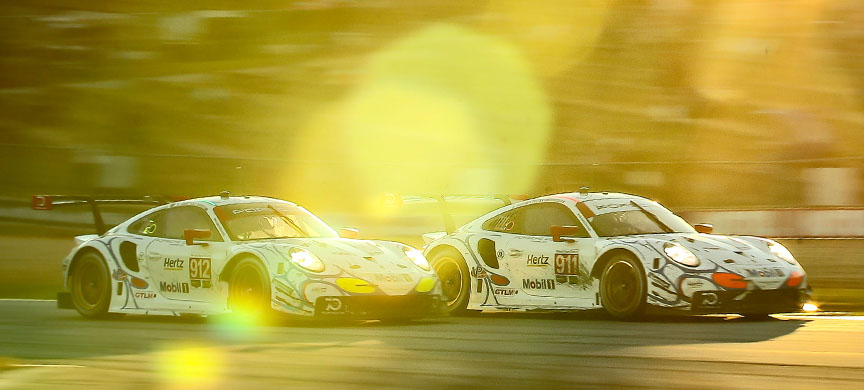 2018 Petit Le Mans, Road Atlanta, Porsche 911 991.2 RSR with 1998 livery