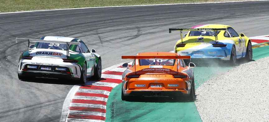 2019 Porsche Mobil 1 Supercup in Barcelona, 911 991 GT3 Cup 4.0