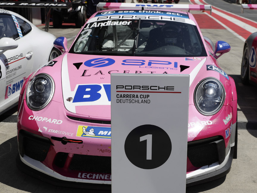 2019 Carrera Cup Deutschland, Spielberg, Julien Andlauer Porsche 911 991 GT3 Cup 4.0