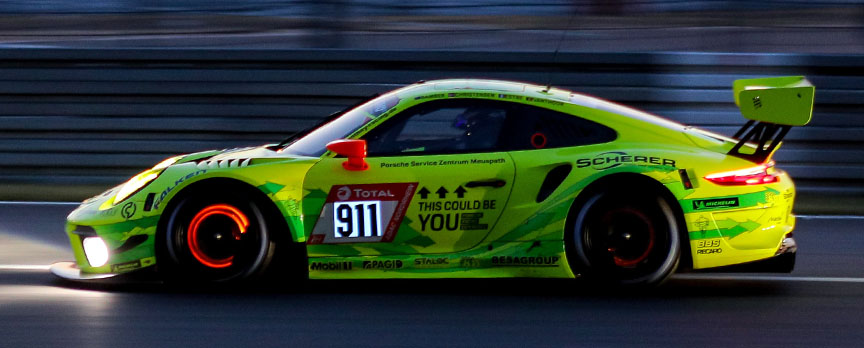 2019 Nürburgring 24h practise, Porsche #911