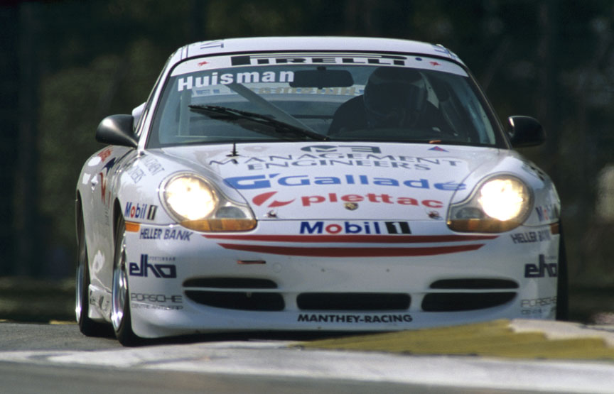 Porsche 911 996 GT3 Cup, 1998 Supercup winner Patrick Huisman