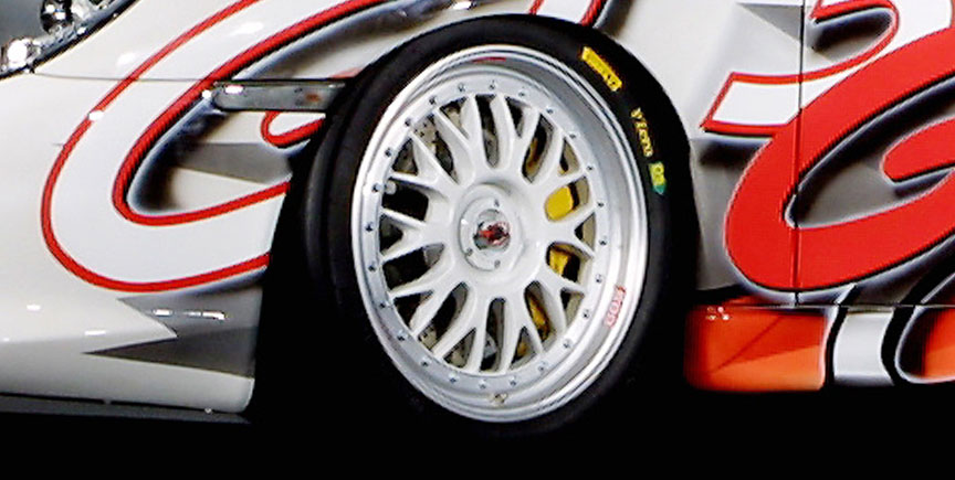 2002 Porsche 911 996 GT3 Cup (facelift) - larger brakes, wider wheels