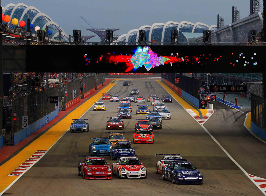 2012 Porsche Carrera Cup Asia - Singapur