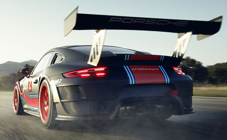 Porsche 911 991 GT2 RS Clubsport rear wing