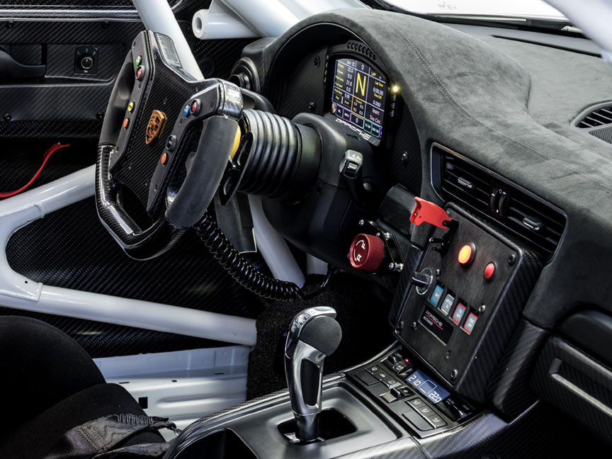 Porsche 911 991 GT2 RS Clubsport dashboard