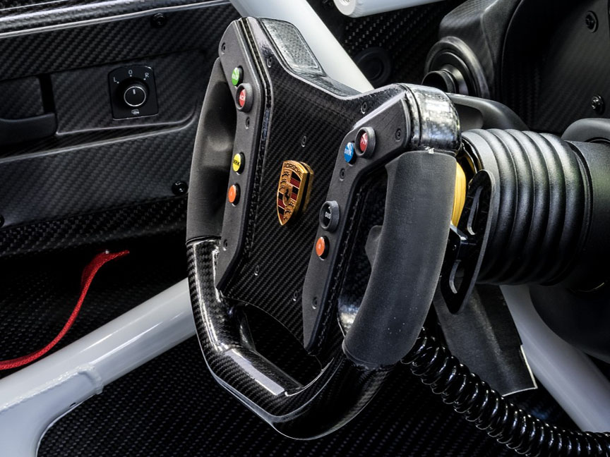 Porsche 911 991 GT2 RS Clubsport steering wheel
