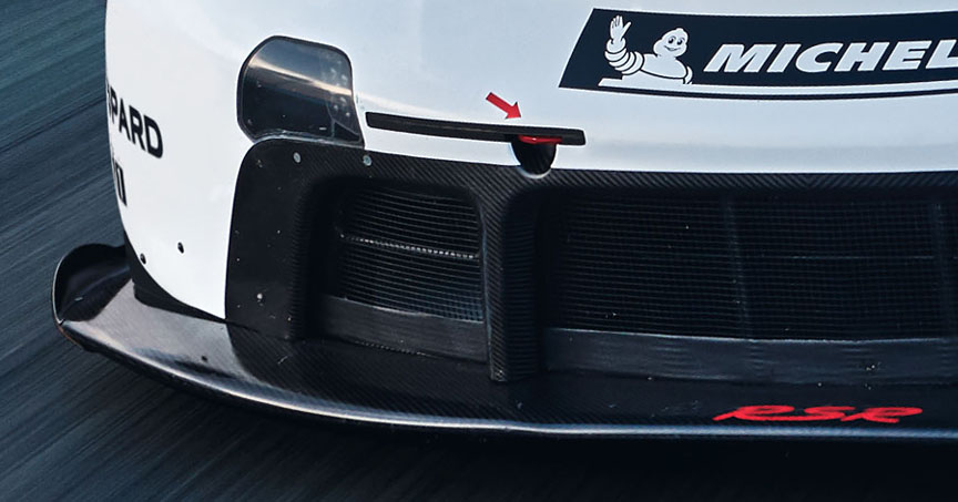 Porsche 911 991 RSR 4.2 front spoiler