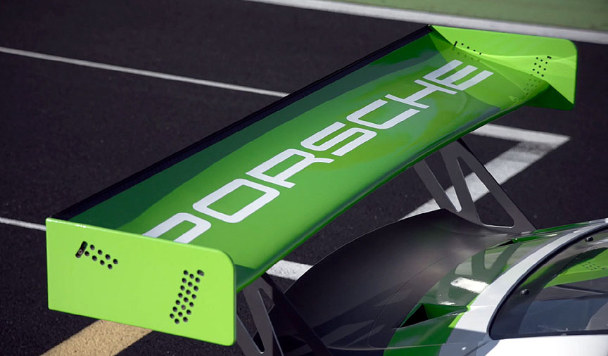 Porsche 911 991.2 GT3 R rear wing