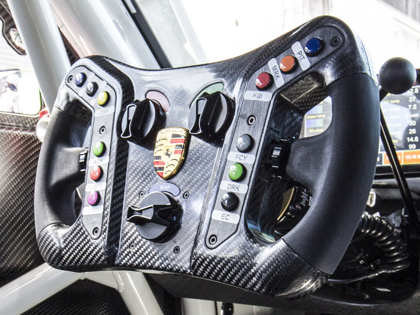 Porsche 911 991.2 GT3 R steering wheel