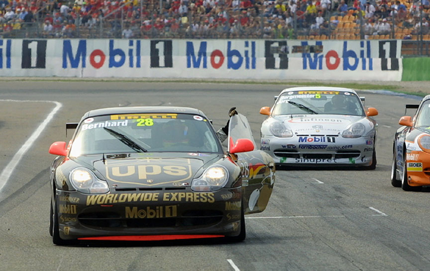2001 Porsche 911 996 GT3 Cup, Timo Bernhard