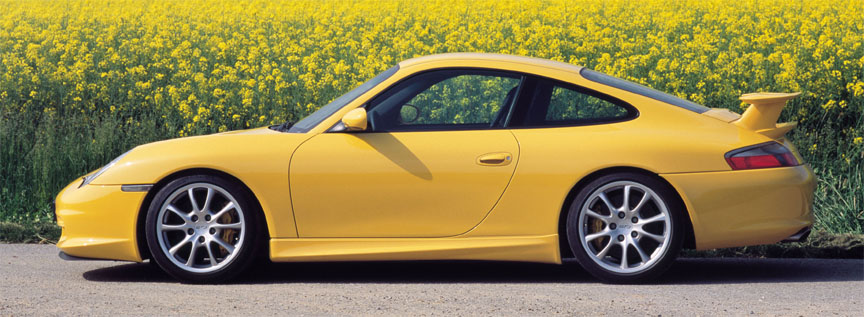 Porsche 911 996 GT3 mk2 side view