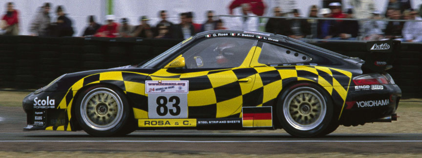 2001 Le Mans Porsche 911 996 GT3 RS class winner