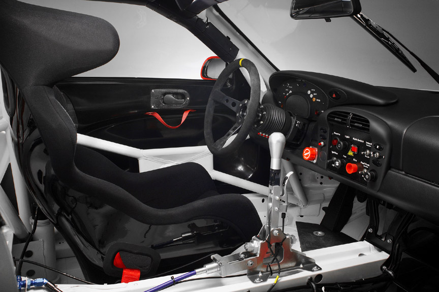 Porsche 911 996 GT3 RSR cockpit