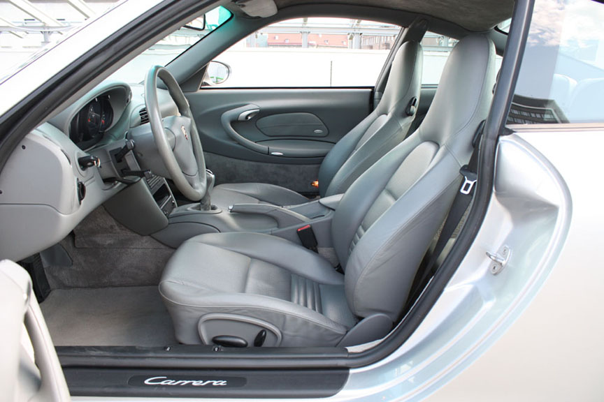 Porsche 911 996 interior, seats