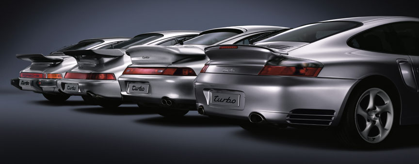 Porsche 911 Turbo evolution, G-model, 964, 993, 996