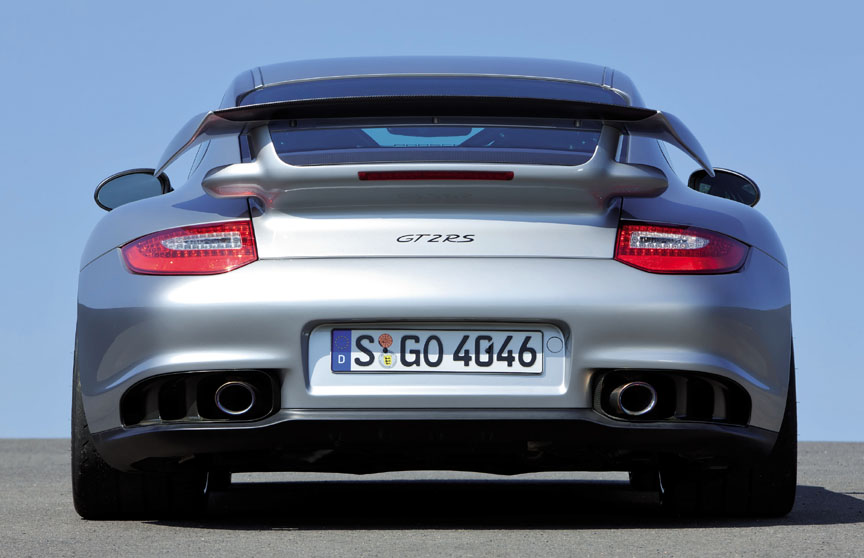 Porsche 911 997 GT2 RS rear view