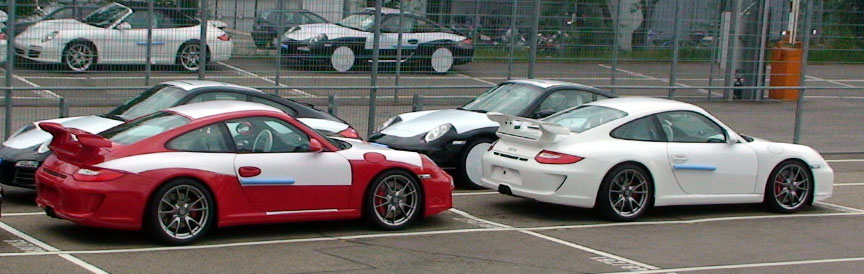 Porsche 911 997.2 GT3 3.8 new car park