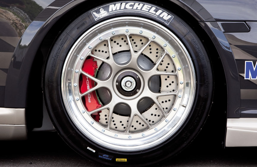 Porsche 911 997.2 GT3 Cup 3.8 brake, wheel, tyre 2010