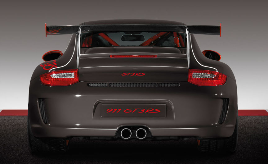 Porsche 911 997.2 GT3 RS 3.8 rear view