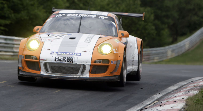 Porsche 911 997 GT3 R Hybrid version 2.0, 2011 VLN 4th race winner