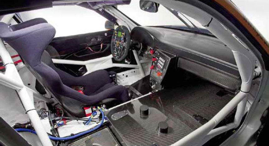 Porsche 911 997 GT3 R Hybrid version 2.0 (2011) cockpit