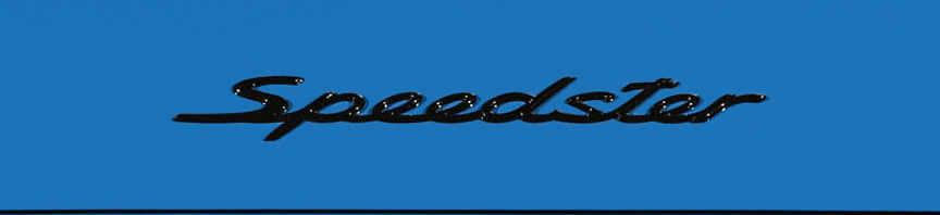 Porsche 911 997 Speedster logo