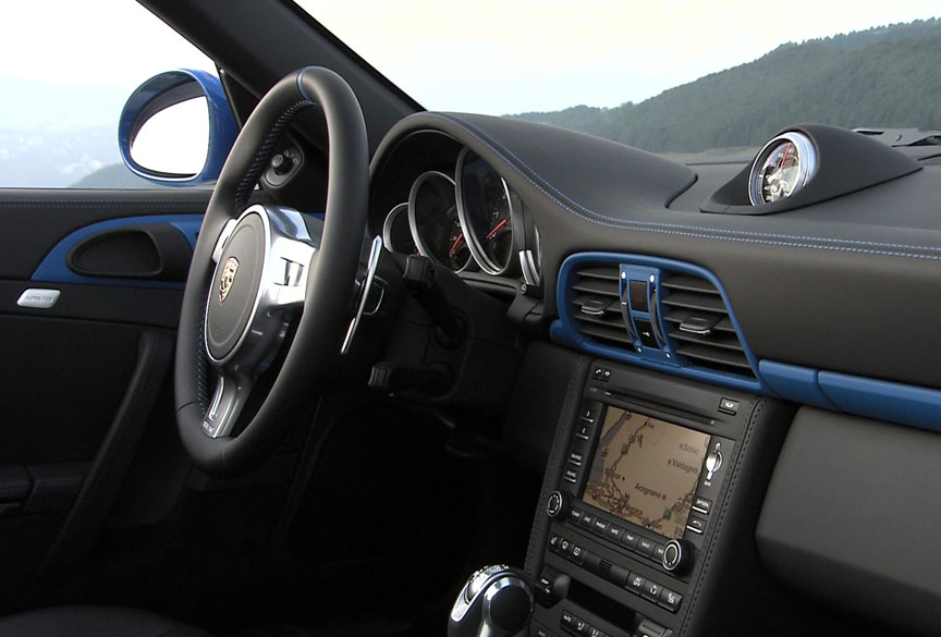 Porsche 911 997 Speedster dashboard