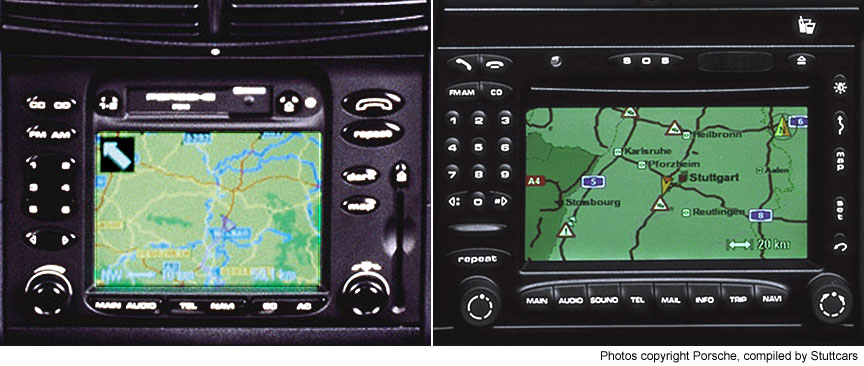 Porsche Communication Management PCM 1 vs PCM 2