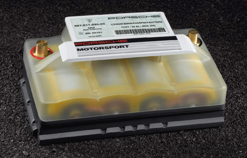 Porsche lithium-ion battery