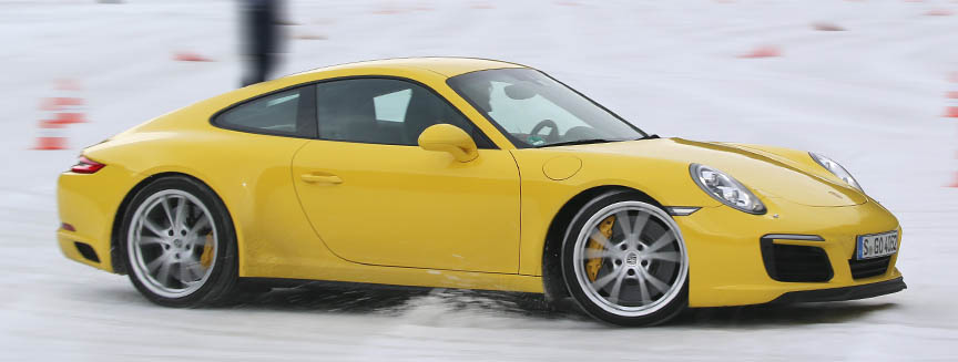 2017 Tamsweg Austria Porsche Driving Experience Winter 911 991 Carrera 4S