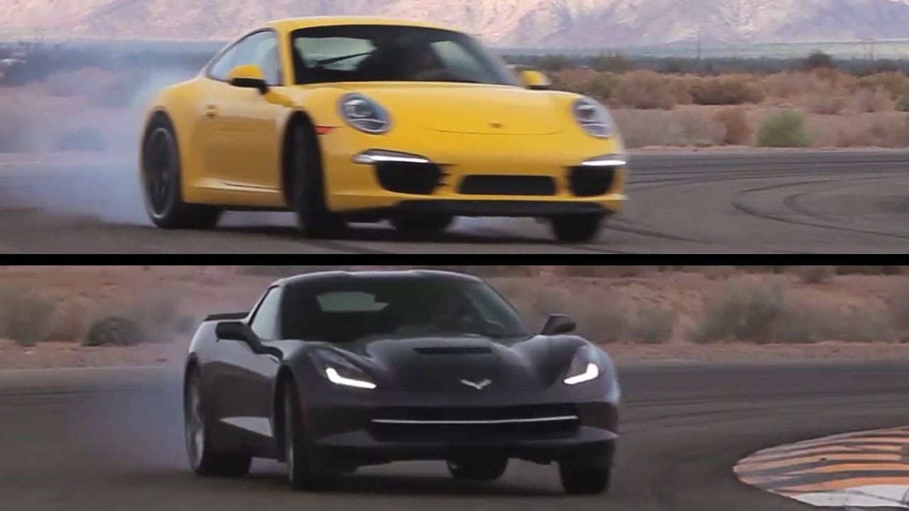 Corvette C7 v Porsche 991 Carrera S