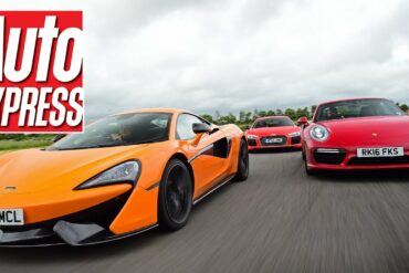 McLaren 570S vs Audi R8 V10 Plus vs Porsche 911 Turbo S