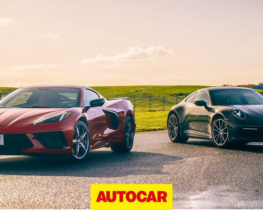 New Corvette Stingray C8 v Porsche 911 review | USA's hottest v Europe's best | Autocar