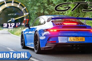 PORSCHE 911 GT3 992 0-319KMH *INSANE* SOUND by AutoTopNL