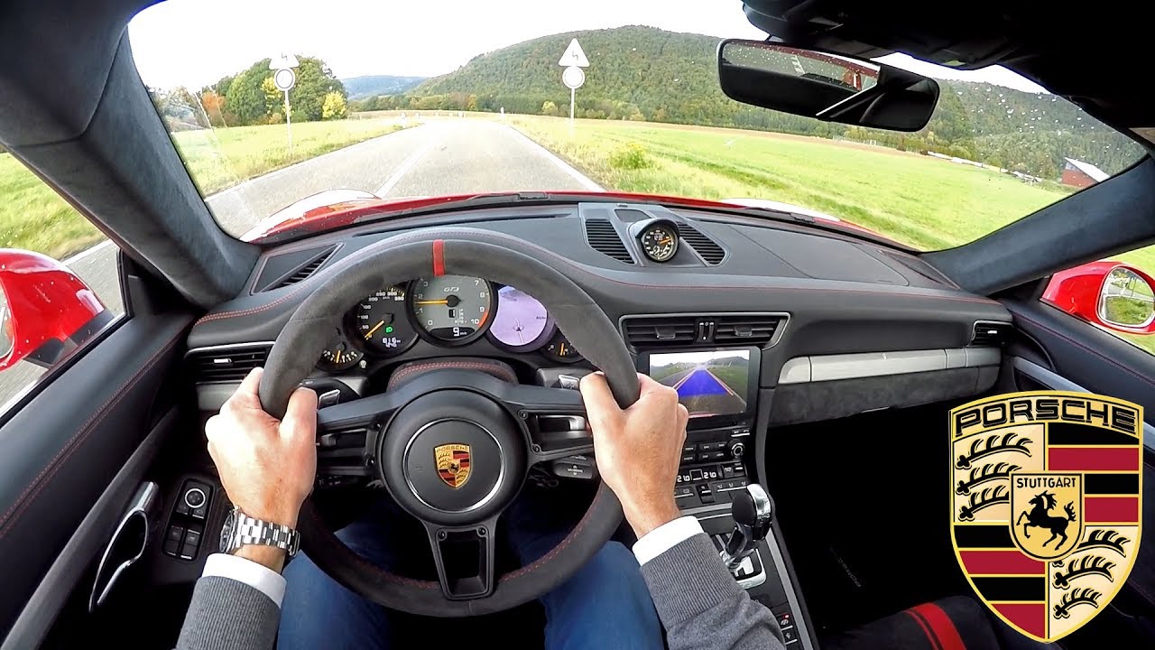 POV Porsche 911 GT3 (991.2) ONBOARD EXHAUST SOUNDS!