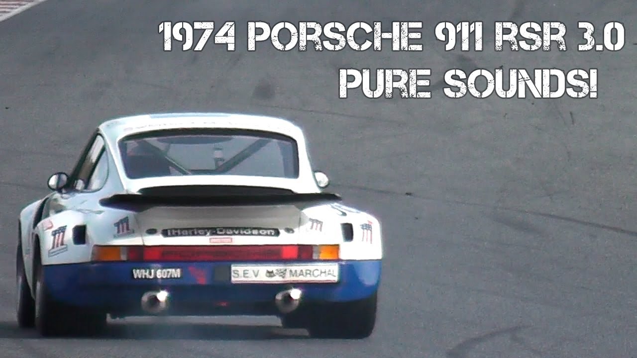 Porsche 911 Carrera RSR 3.0 Pure Car Sound!