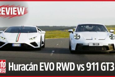 Porsche 911 GT3 vs Lamborghini Huracán EVO RWD