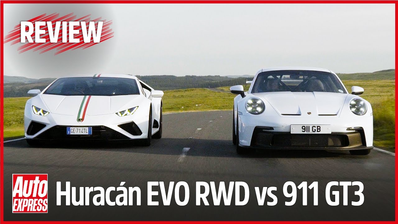 Porsche 911 GT3 vs Lamborghini Huracán EVO RWD